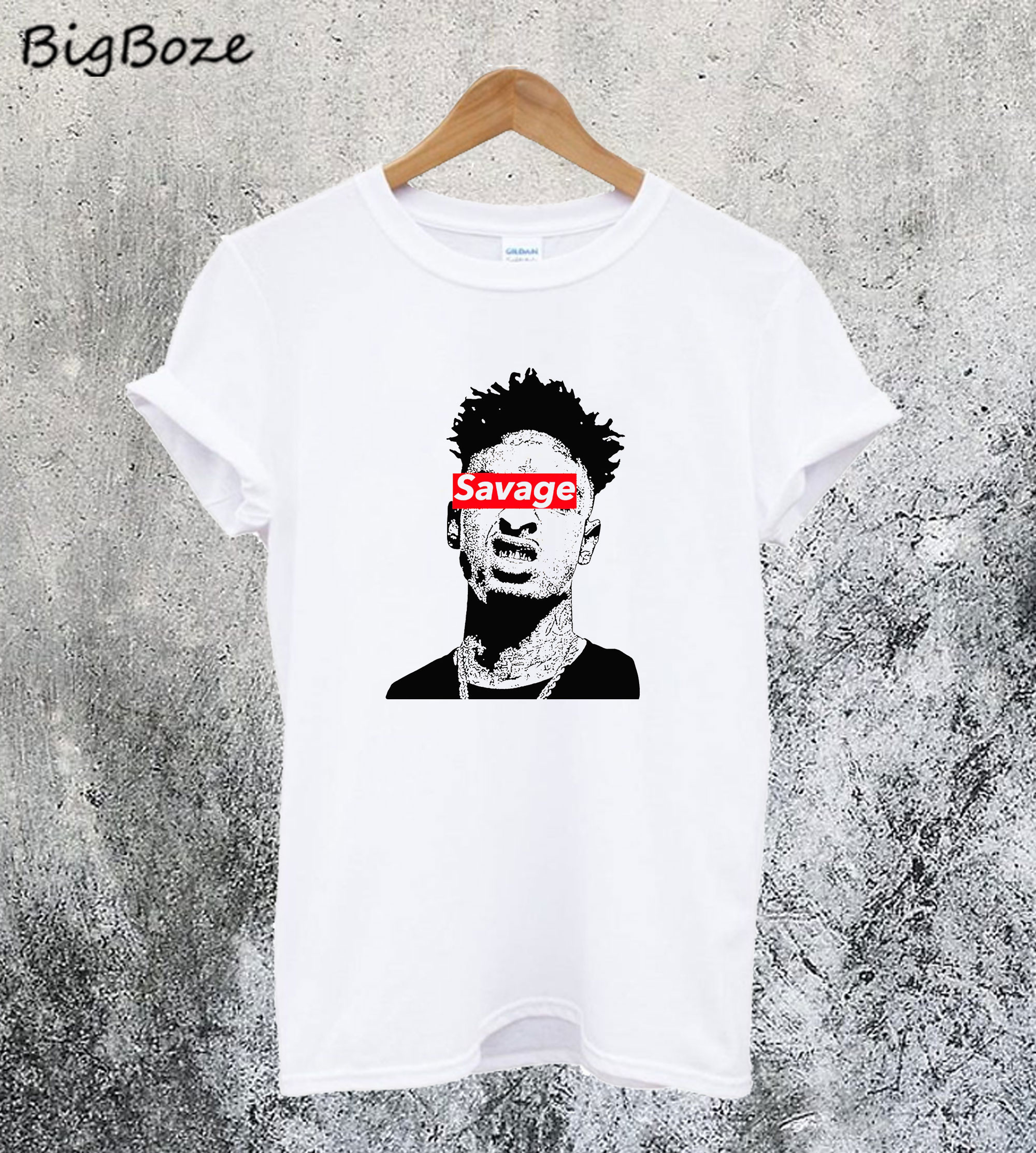 21 savage T-shirt Cotton For men Women All Size S To 4XL NP1934