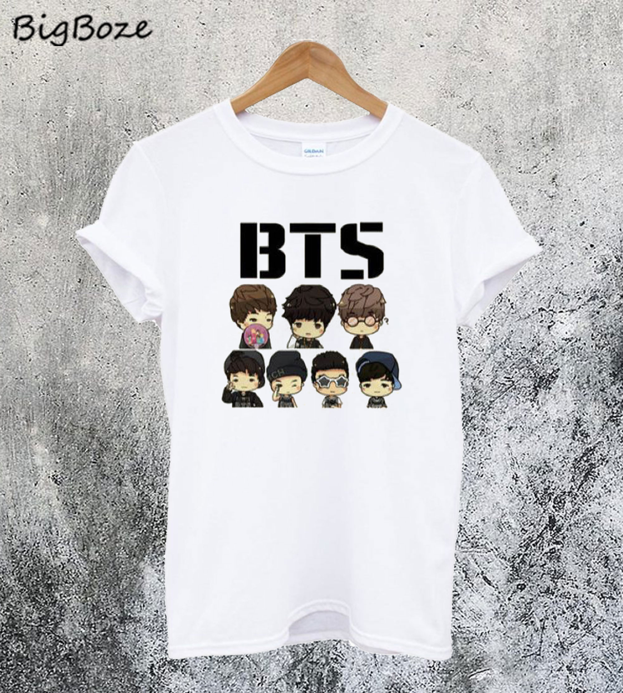 t shirt bts