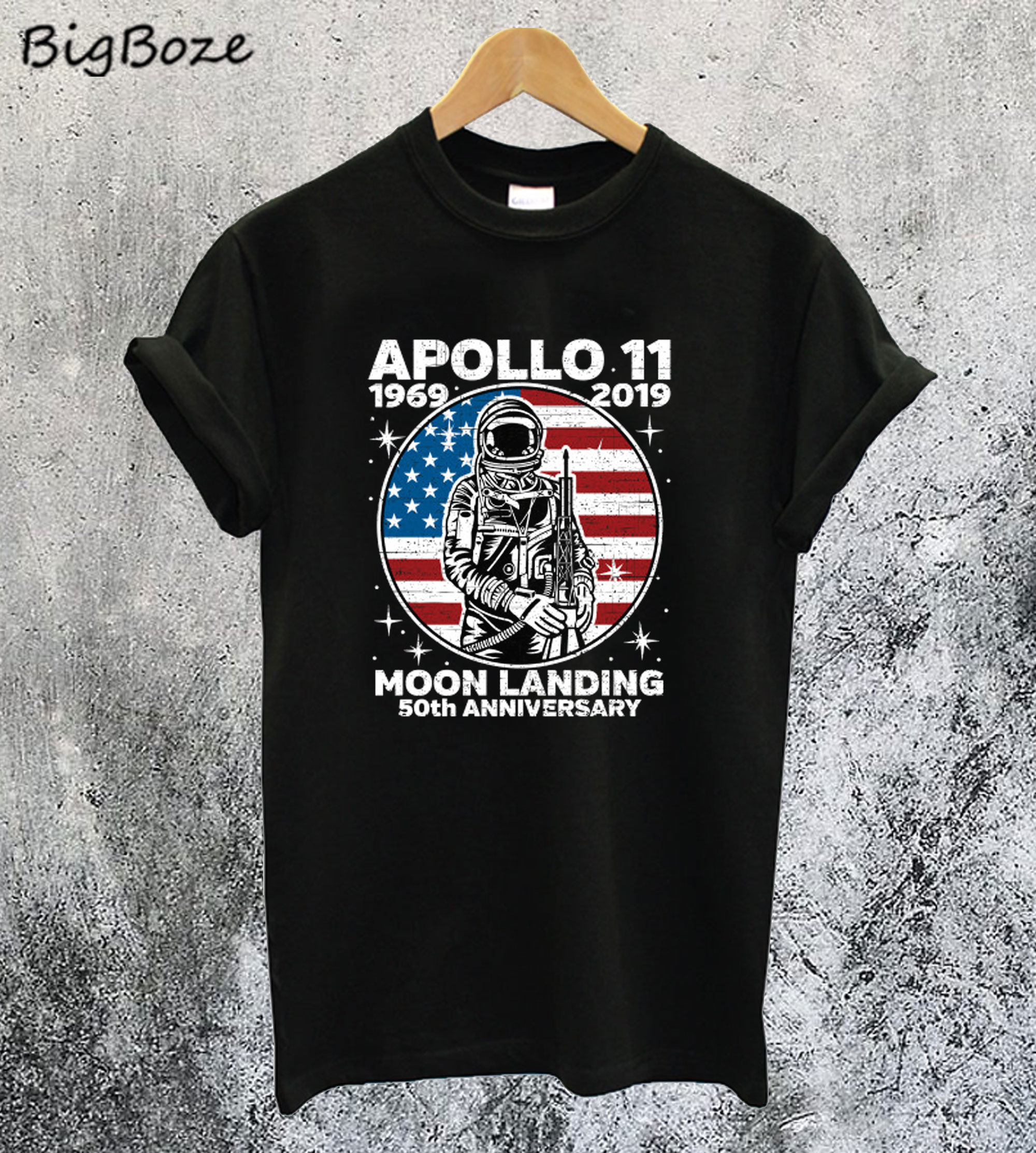 NASA Apollo 11 50th Anniversary Moon Landing T-Shirt