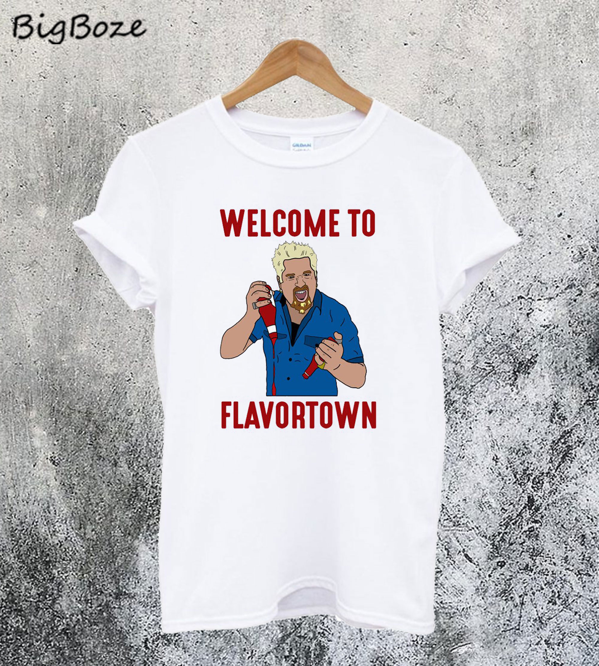 flavortown university shirt