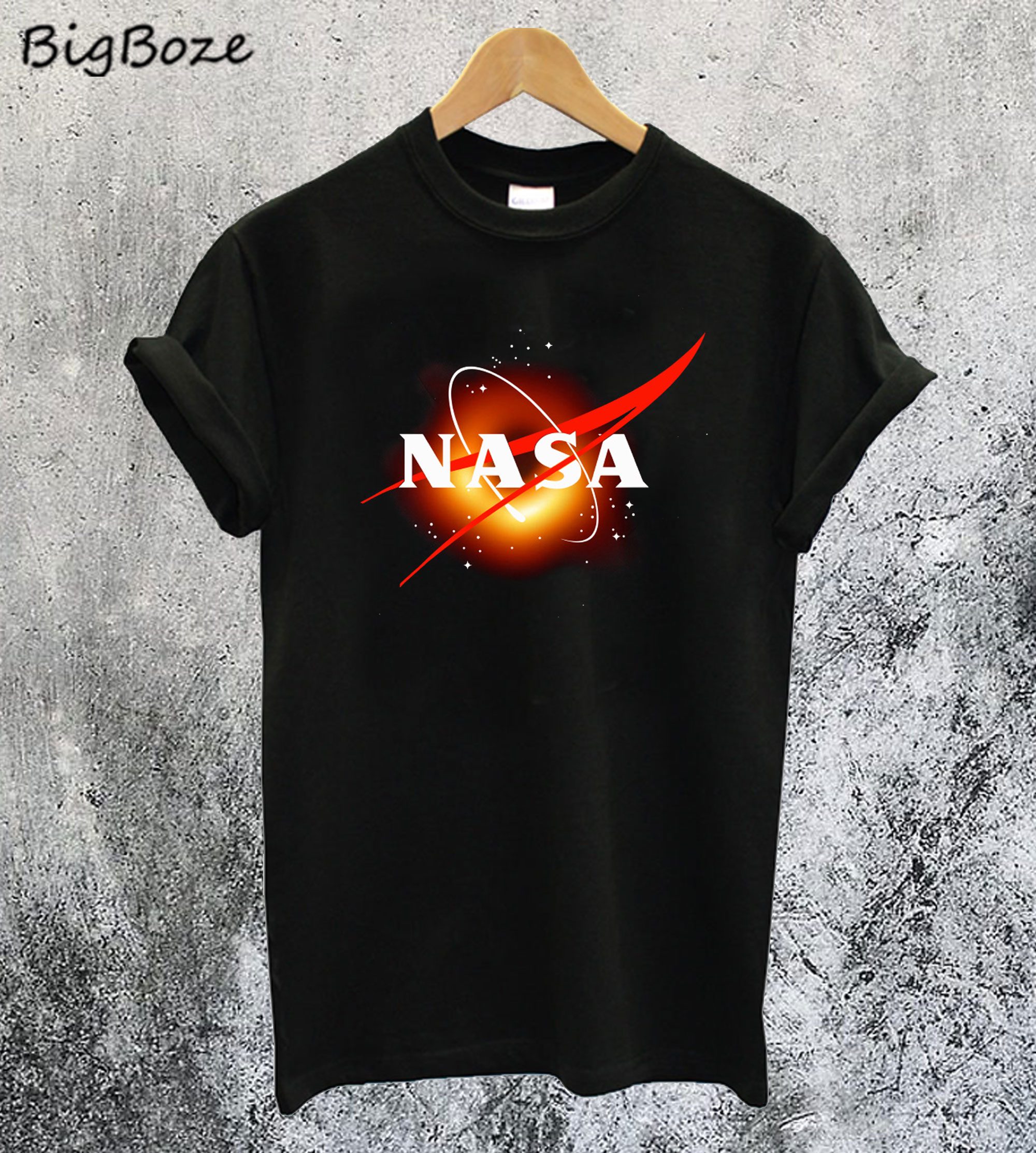 cosmic black t shirt