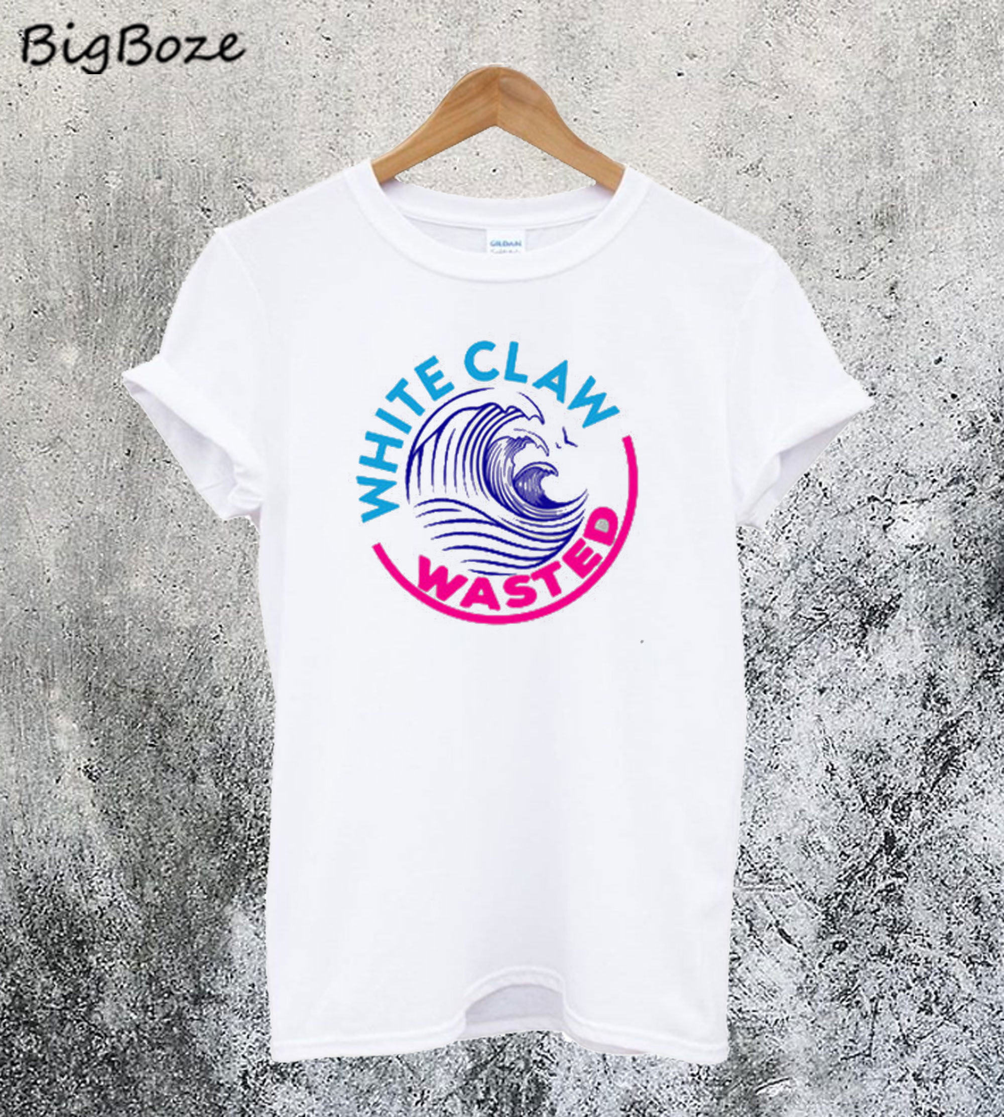 white claw wasted shirt