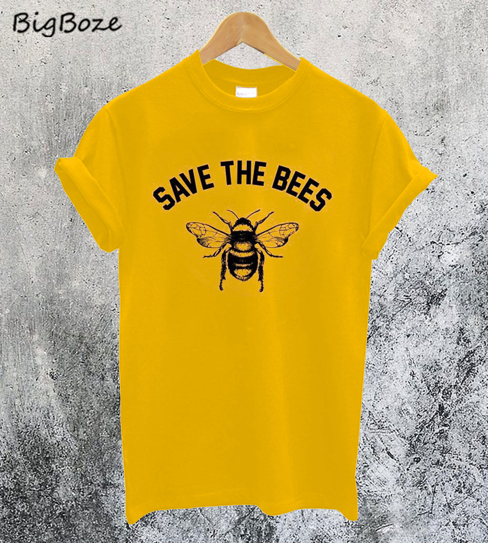 I Just Want To Save The Bees Plant Trees & Swim in our Seas T-Shirt