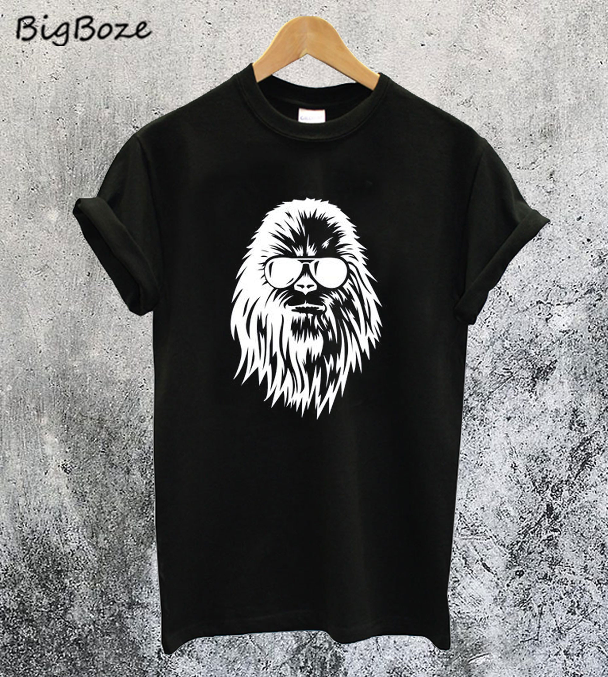 chewbacca bigfoot t shirt