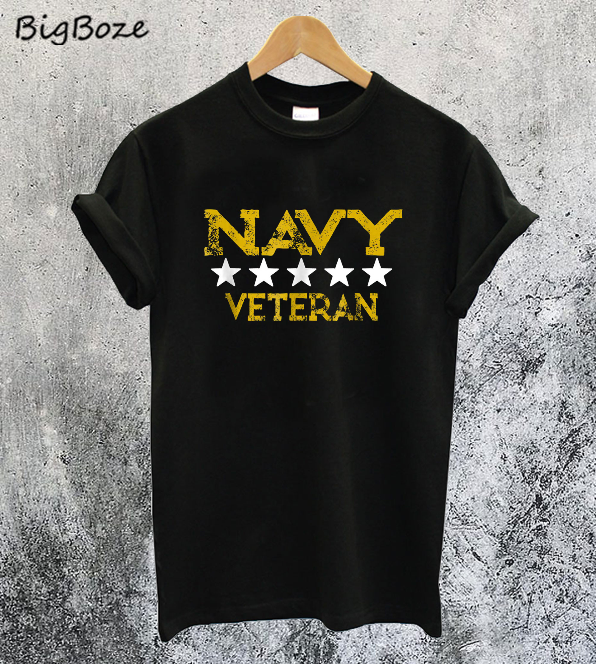 Navy Veteran T Shirt 1573