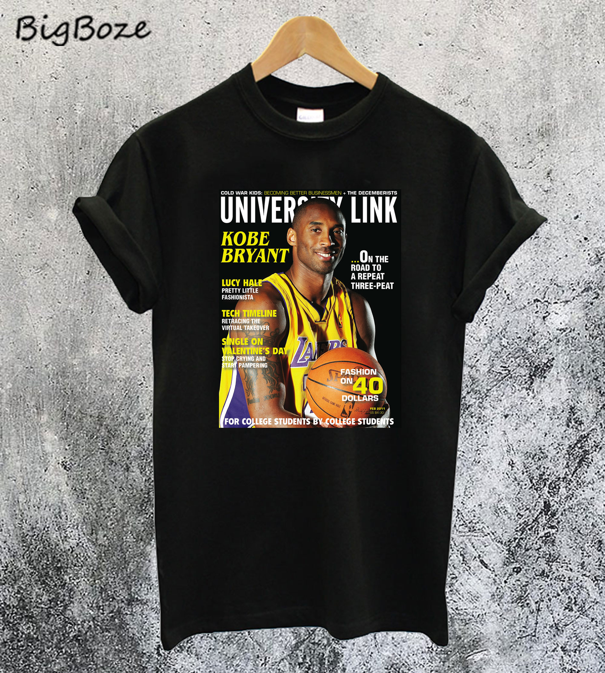 kobe bryant face t shirt