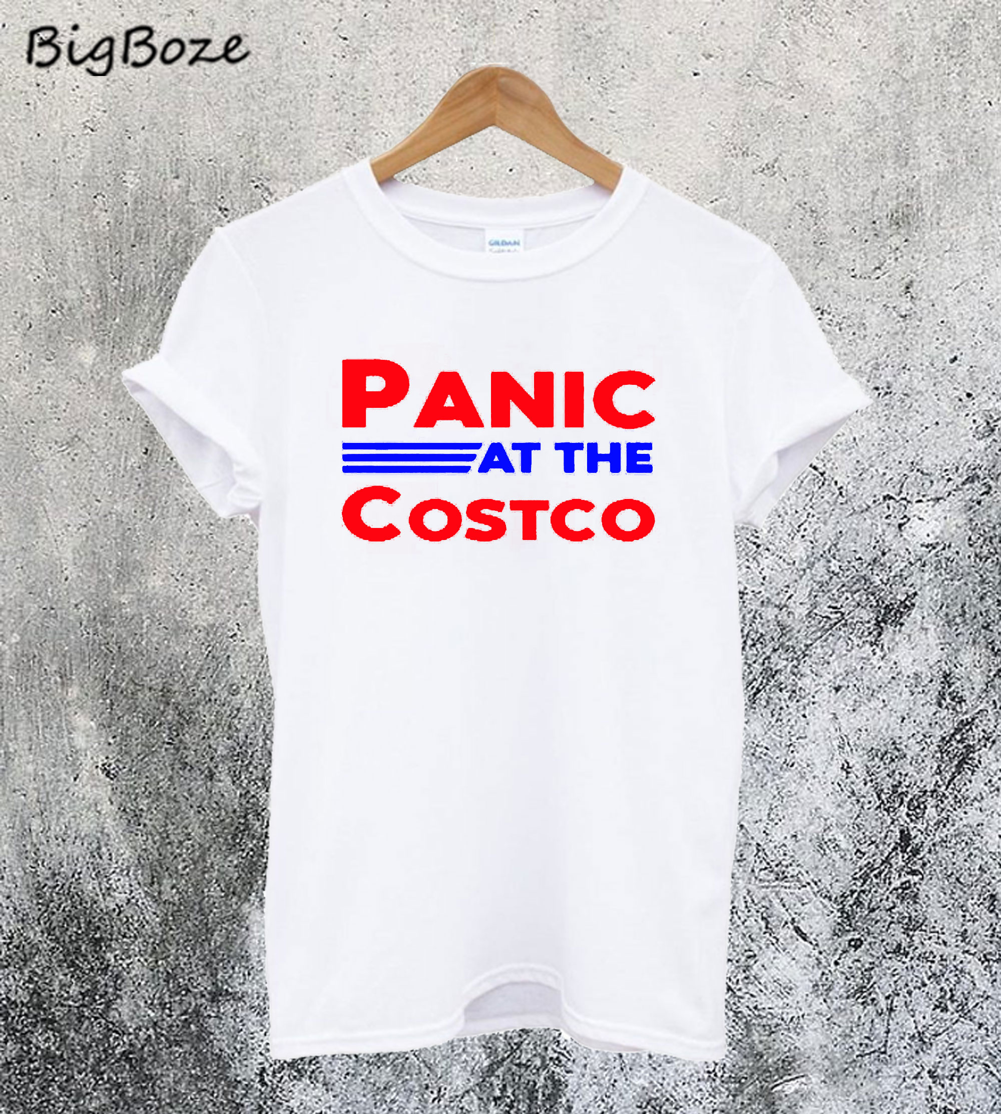 panic at the costco t shirt